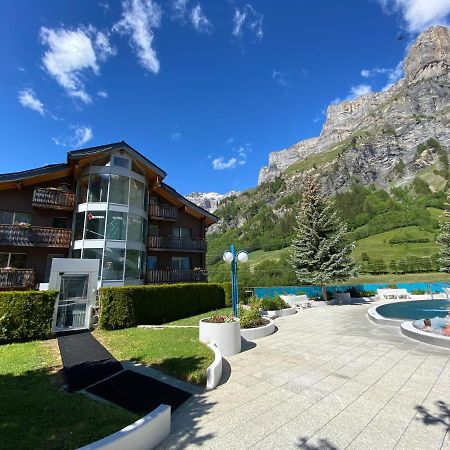 Hotel Viktoria-Leukerbad-Therme ภายนอก รูปภาพ