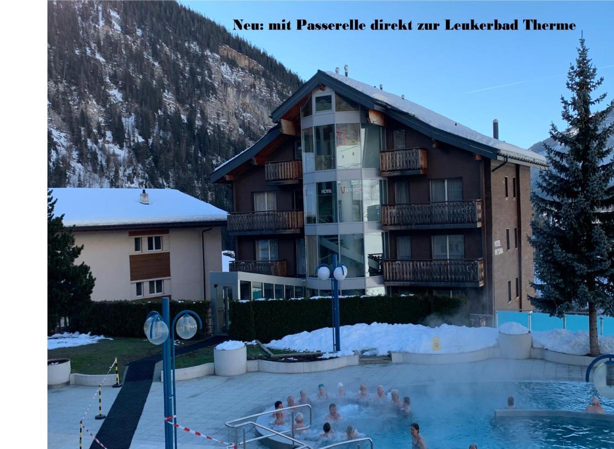 Hotel Viktoria-Leukerbad-Therme ภายนอก รูปภาพ